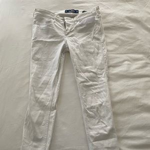 White skinny jeans